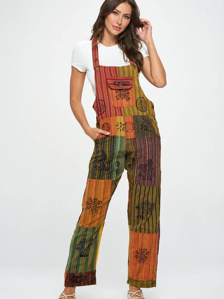 Ghale Handicrafts - Wholesale Overalls - Women's - Cotton Patchworks overall