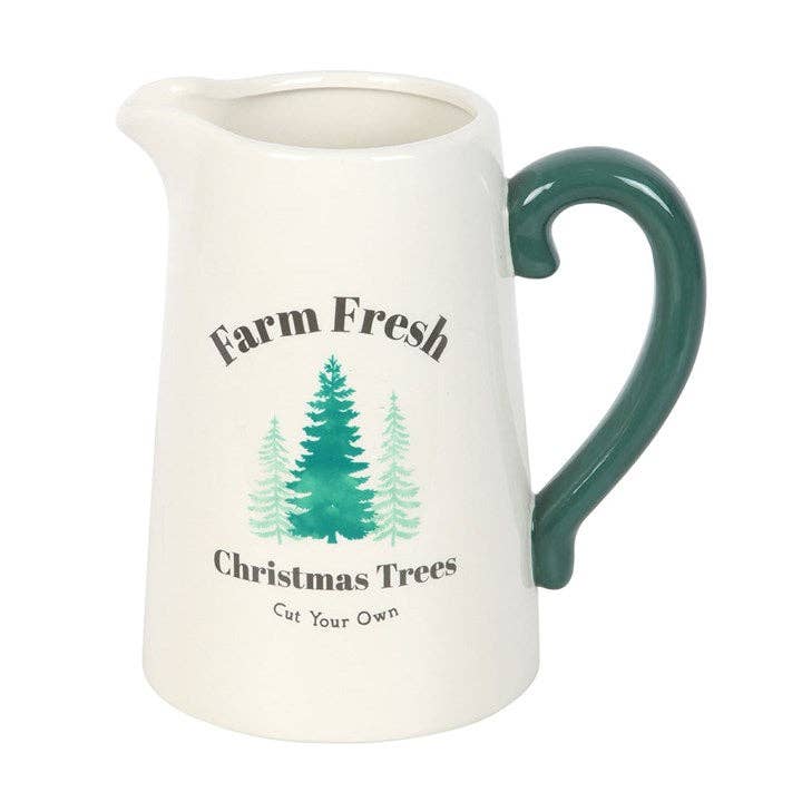 Something Different Wholesale – wholesale Vase – Farm Fresh Christmas Trees Ceramic Flower Jug3