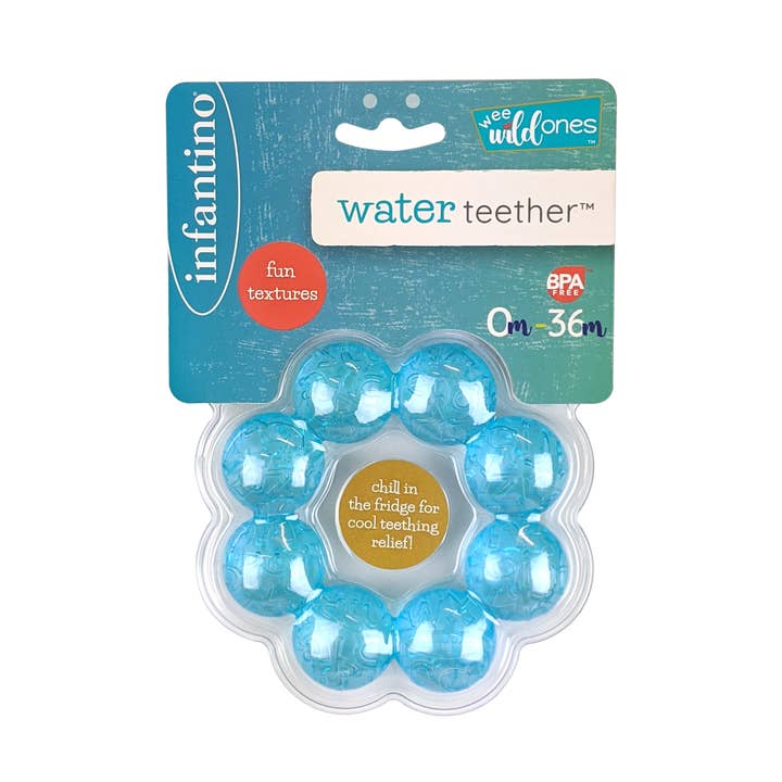 Infantino - Wholesale Teether (Not Clip-On) - Baby - Water Teether - Aqua2