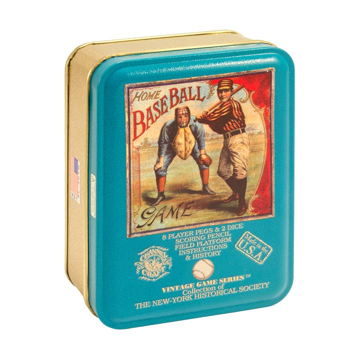 Channel Craft - Wholesale Board game - Home Baseball Vintage Game Tin