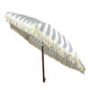 LIFE IS - Wholesale Beach Umbrella - .200 cm sea and garden umbrella with cotton fringes1