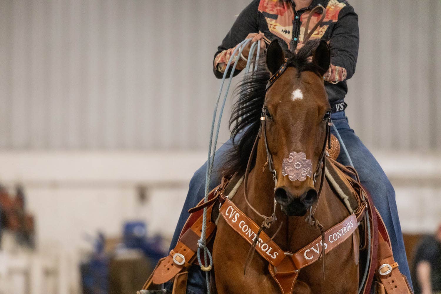 EquiBreathe™ - Vente Équipement d’équitation - EquiBreathe™ Patch Nasal Équin - Cuir Outilé13