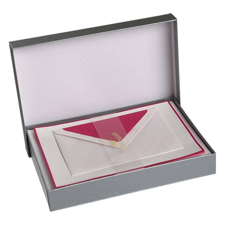 Royal Posthumus - Venta al por mayor Conjunto de papelería y tarjetas - Royal Posthumus Crown Mill | 25 hojas membretadas y sobres A5 con bordes y forro de color12