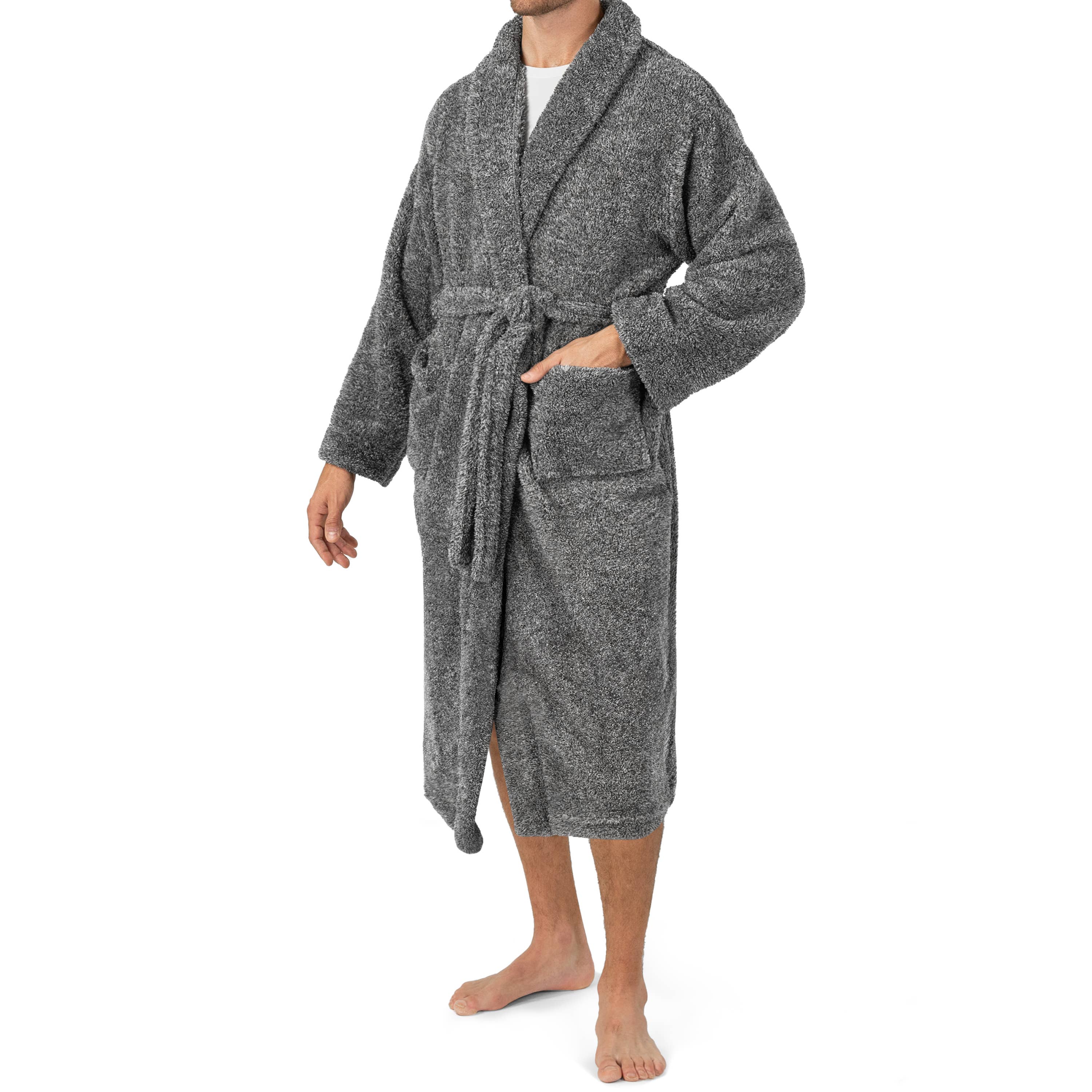 Pavilia - Wholesale Robe - Men's - Men's Sherpa Fluffy Robe51