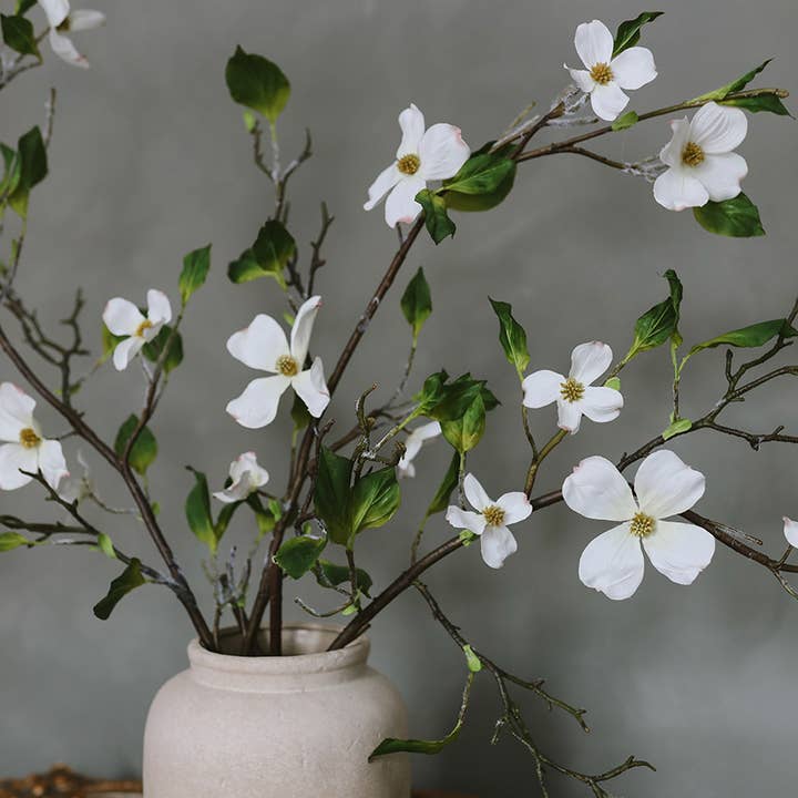 Prestige Botanicals - Wholesale Artificial Flowers - Artificial Dogwood Branch 41"