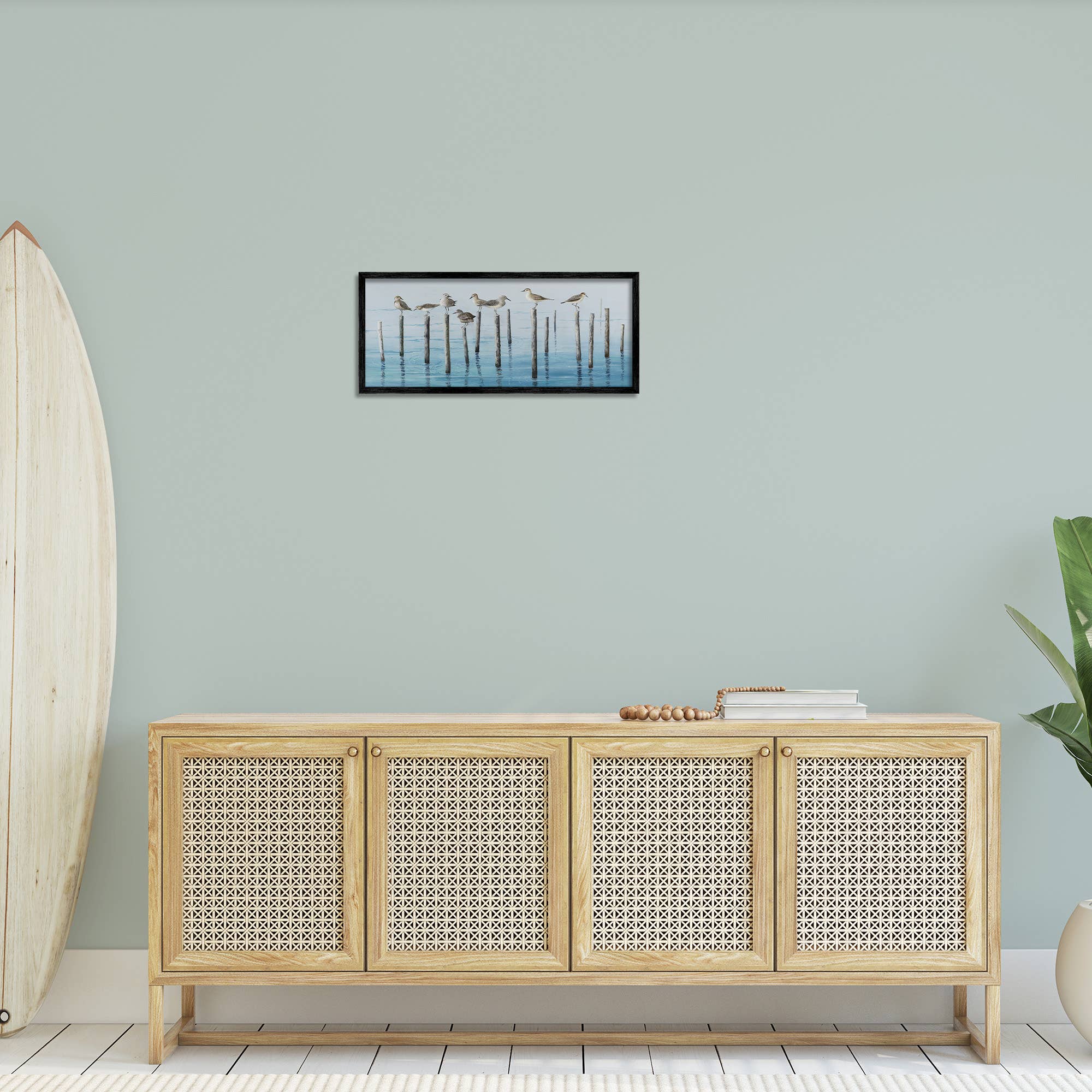 Stupell Industries - Wholesale Wall Sign - Perched Sea Birds - Framed Wall Art8