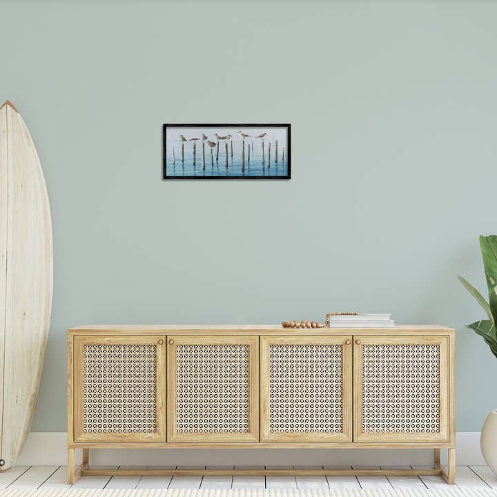 Stupell Industries - Wholesale Wall Sign - Perched Sea Birds - Framed Wall Art8