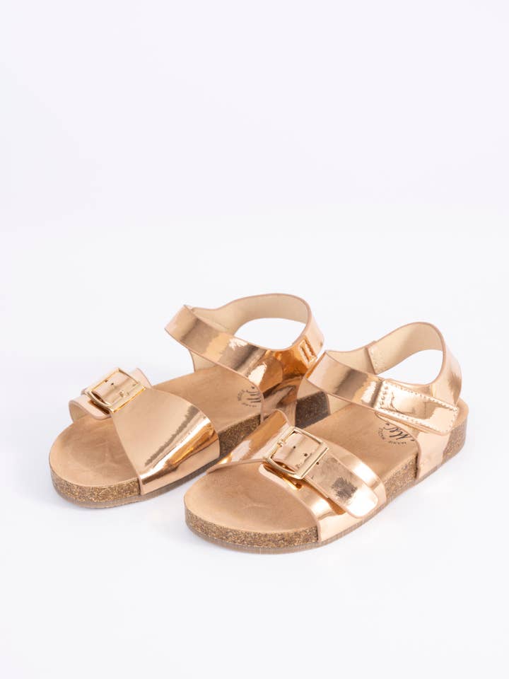 Marie Nicole Clothing - Wholesale Sandals - Kids - Buckle Front Sandal- Big Kid Sizes