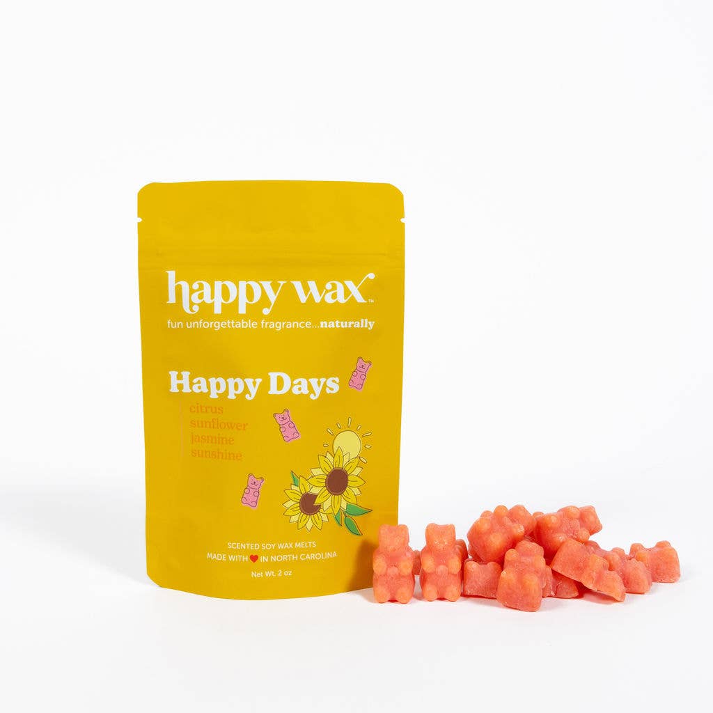 Happy Wax - Wholesale Wax Melt - Happy Days Wax Melts - Sample Pouch (2 oz)