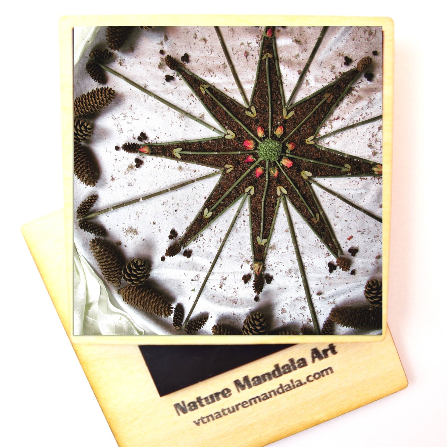 Nature Mandala Art - Wholesale Magnet - Nature / Flower Mandala Magnets :: 10 Designs16