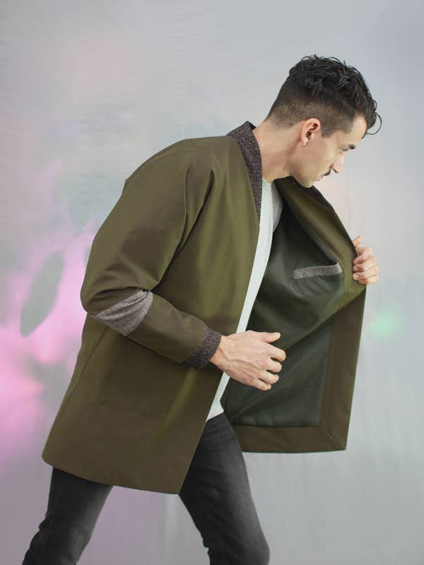 Flupke Jacke - Army für den Großhandel von Kanten