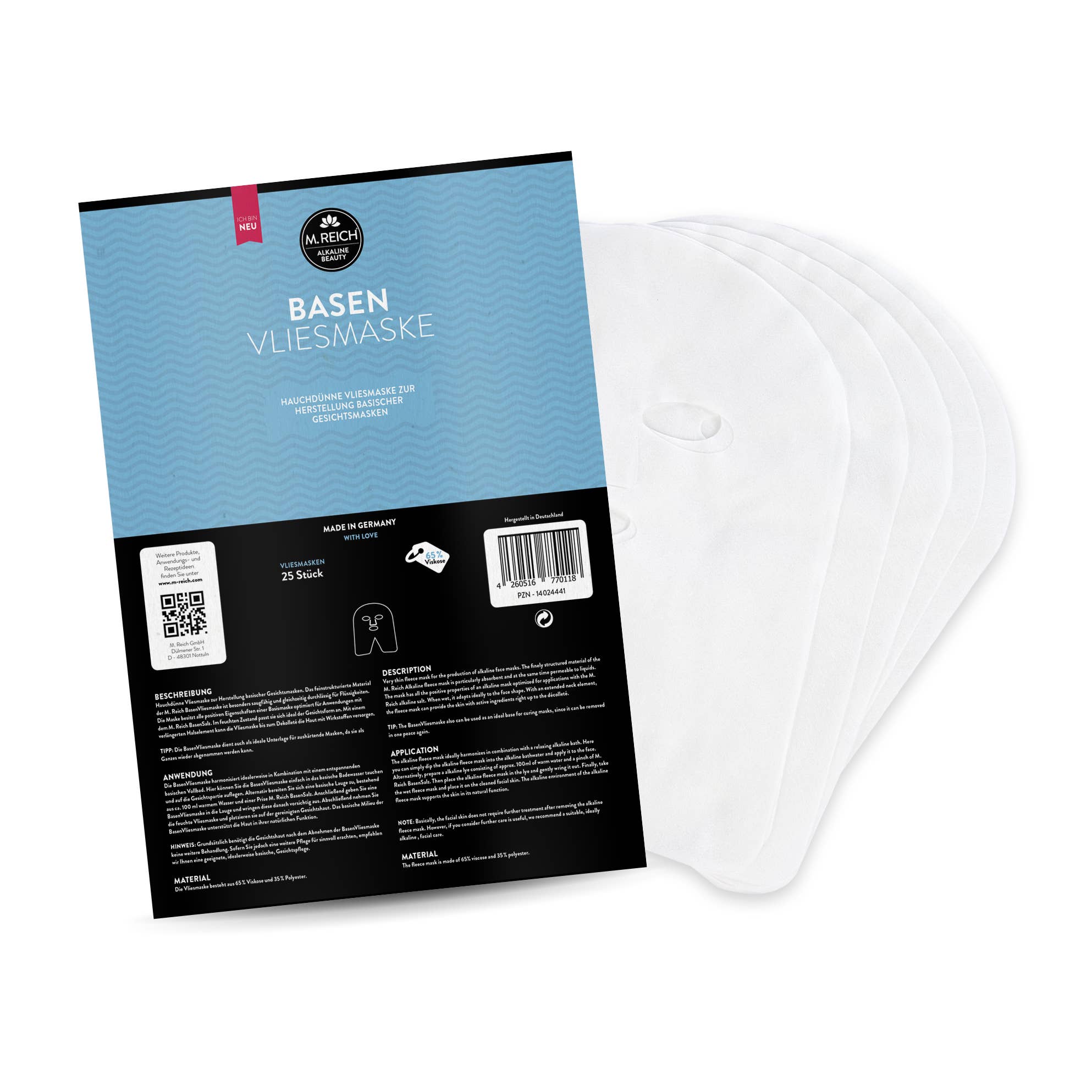 M. Reich - Wholesale Skincare Face Mask - M. Reich base fleece mask3