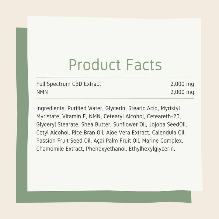 Neurogan CBD - Wholesale CBD Serum - CBD + NMN Cellular Repair Serum4