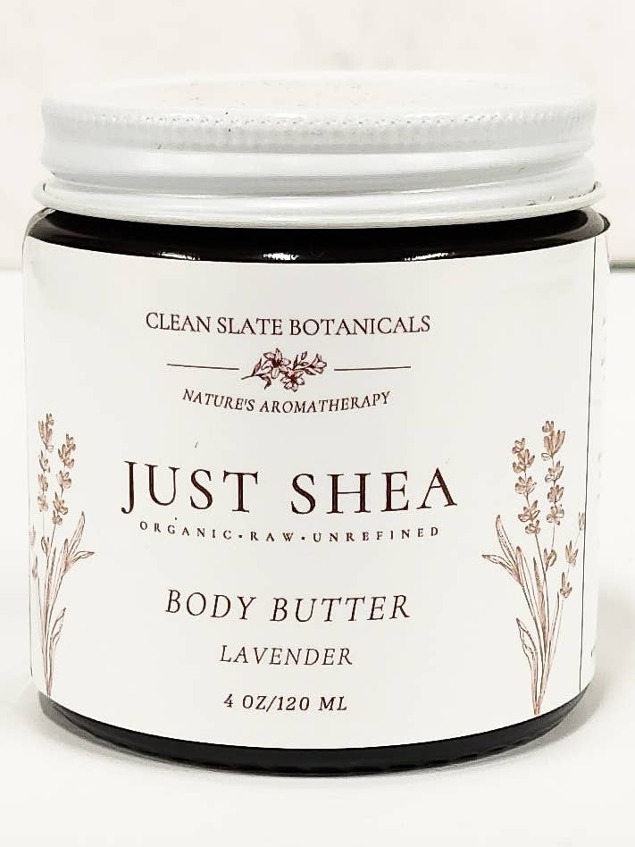Just Shea Lavender for wholesale by Clean Slate Botanicals