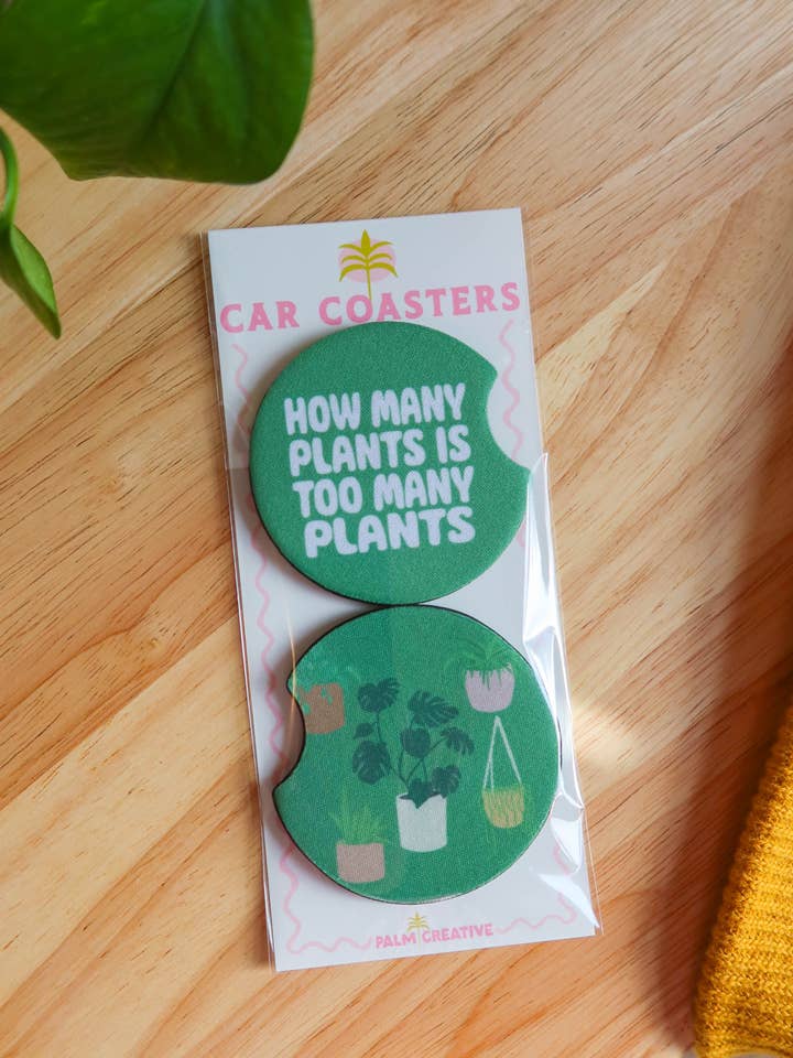 Porta-copos para Carro com Plantas a Mais por atacado de Palm Creative