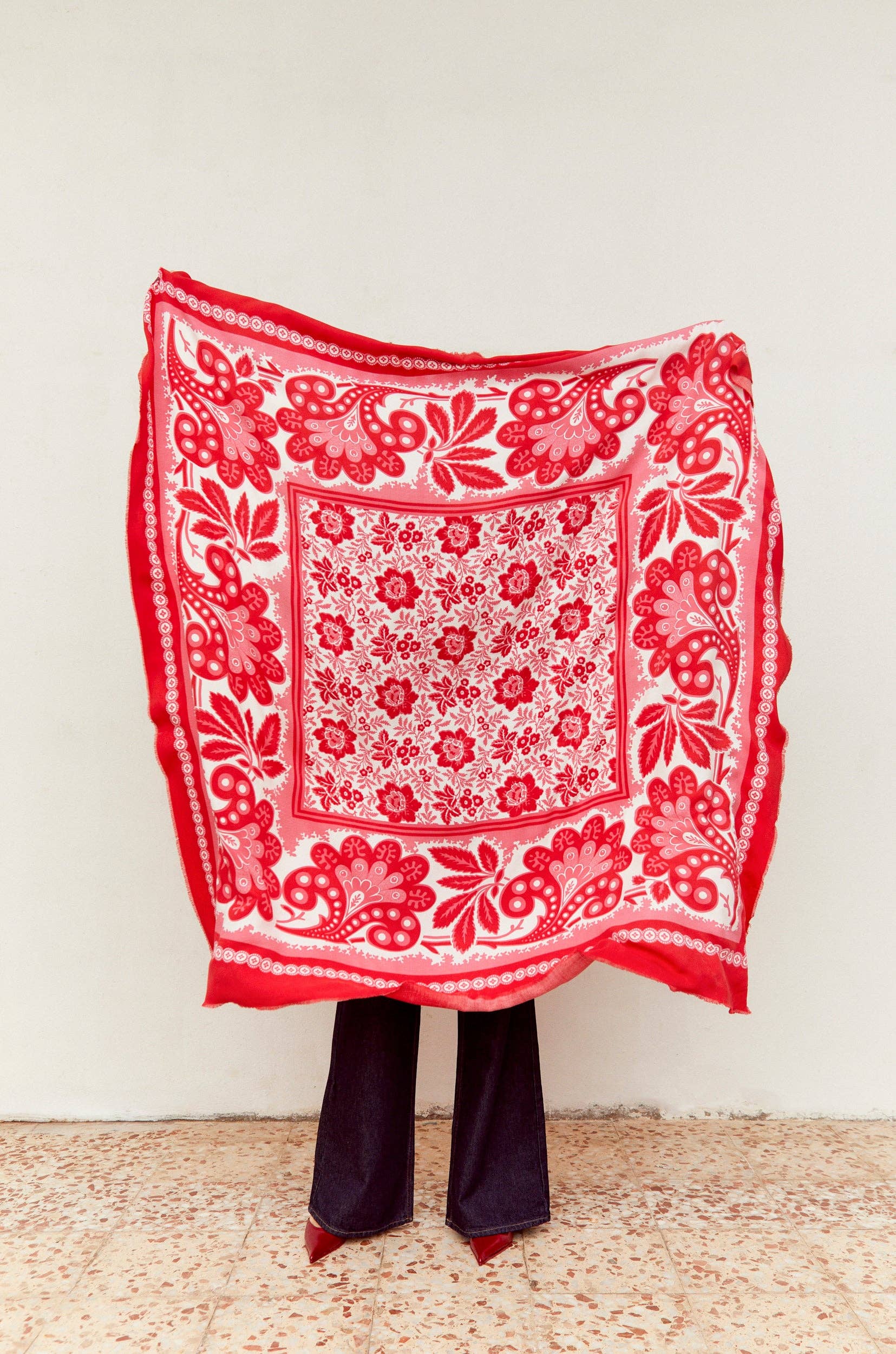 Eturel Madrid - Wholesale Scarf - Women's - Watermelon scarf2