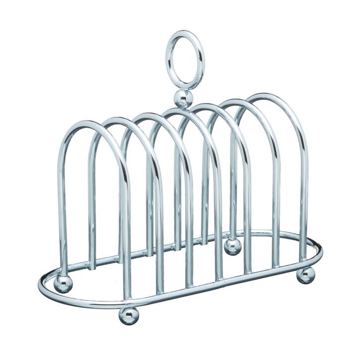 Victorian Metal Toaststativ, Toastcaddy med 6 skiver med Ca for engroshandel hos Muldale