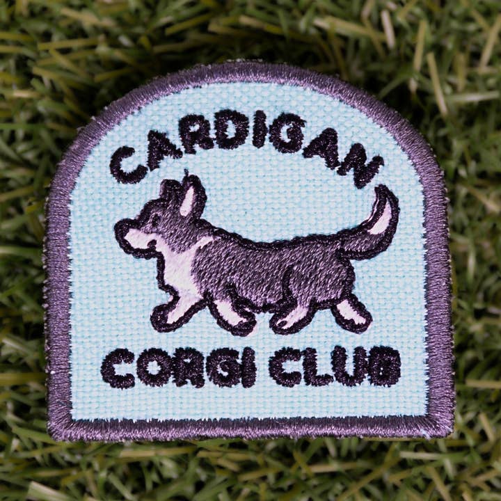 Cardigan Corgi Club Arch Patch for wholesale by K9 Sport Sack