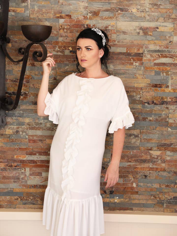 Abito da sposa civile Marion per la vendita all'ingrosso da parte di Valerie moreau