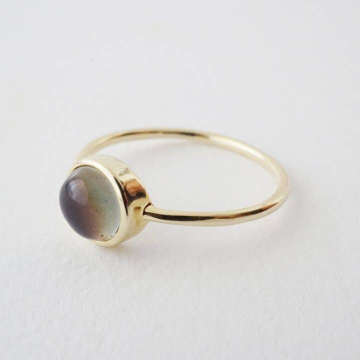 Honeycat Jewelry - Wholesale Single Stone/Solitaire Ring - Gold - Mini Mood Ring