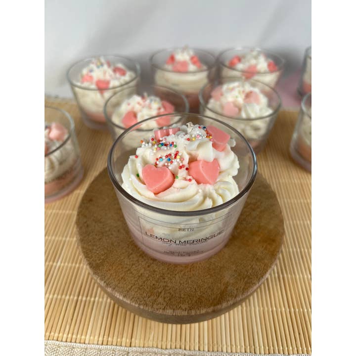 Studio Rein - Wholesale Novelty candle - Heart Dessert Scented Candle - Handpoured- Soy & Coconut Wax7