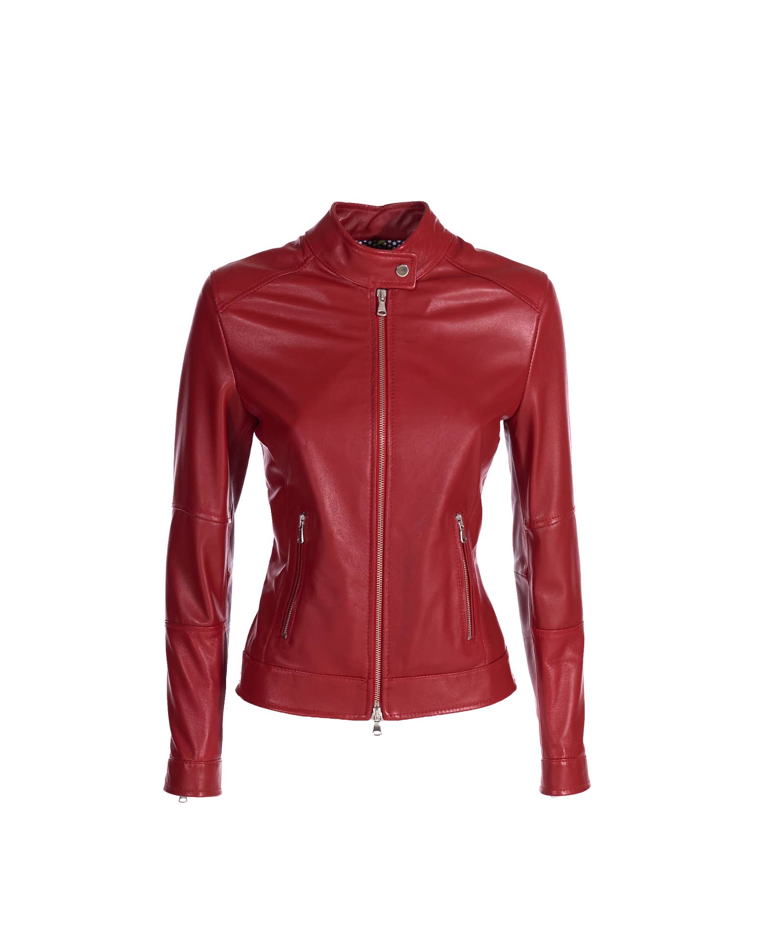 Rosso Perfecto en cuir véritable rouge Ankara en vente sur Faire