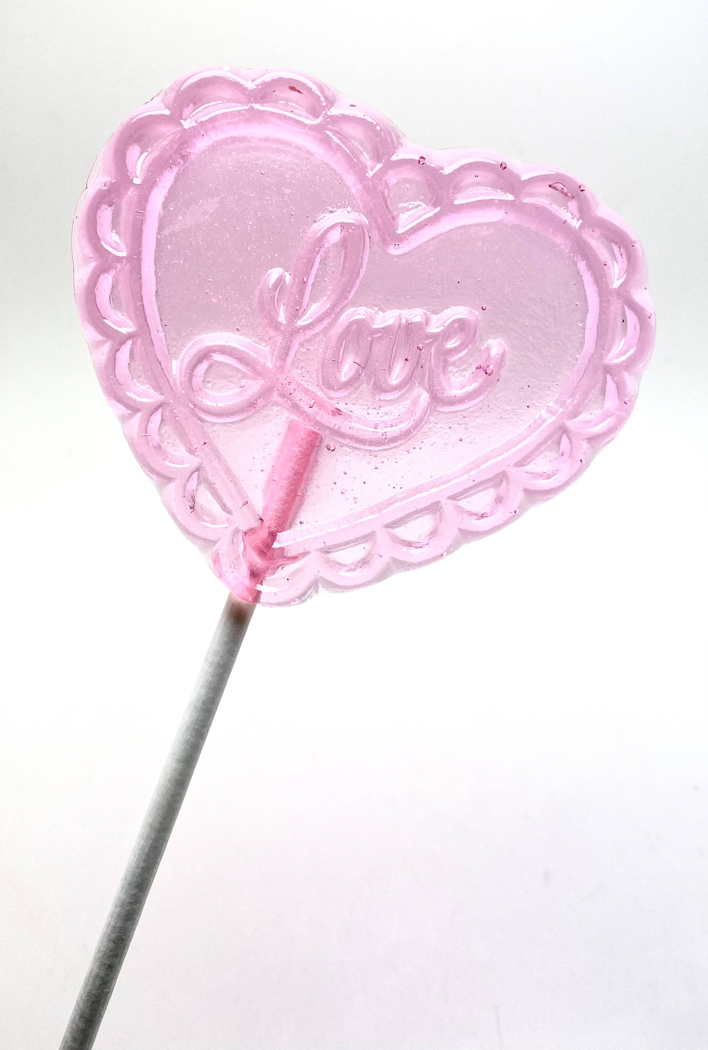 Lollipops by Candied Cakes - Wholesale Lollipop - LARGE 3 1/4" FILIGREE HEART LOLLIPOPS4
