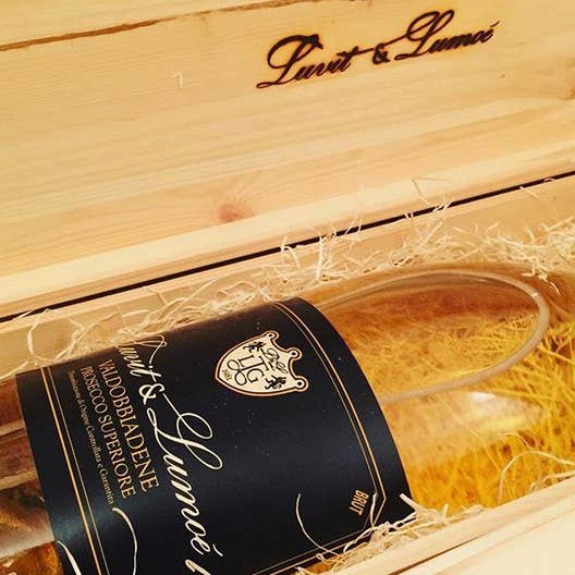 Luvit & Lumoè - Wholesale Champagne/Sparkling Wine - Mathusalem Prosecco 6 Liters - Wooden Box0