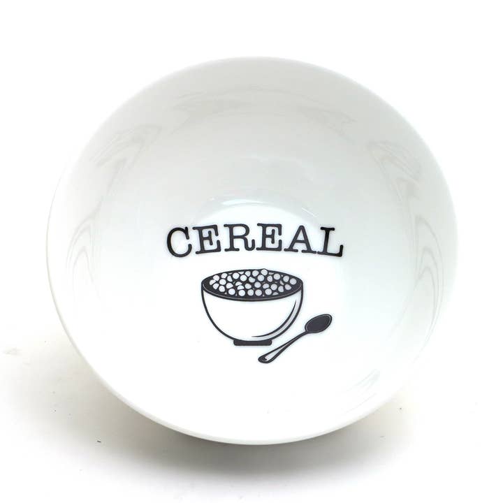 Qu'est-ce qu'on mange ce soir ? Céréales. Bol de céréales. pour la vente par Lenny Mud