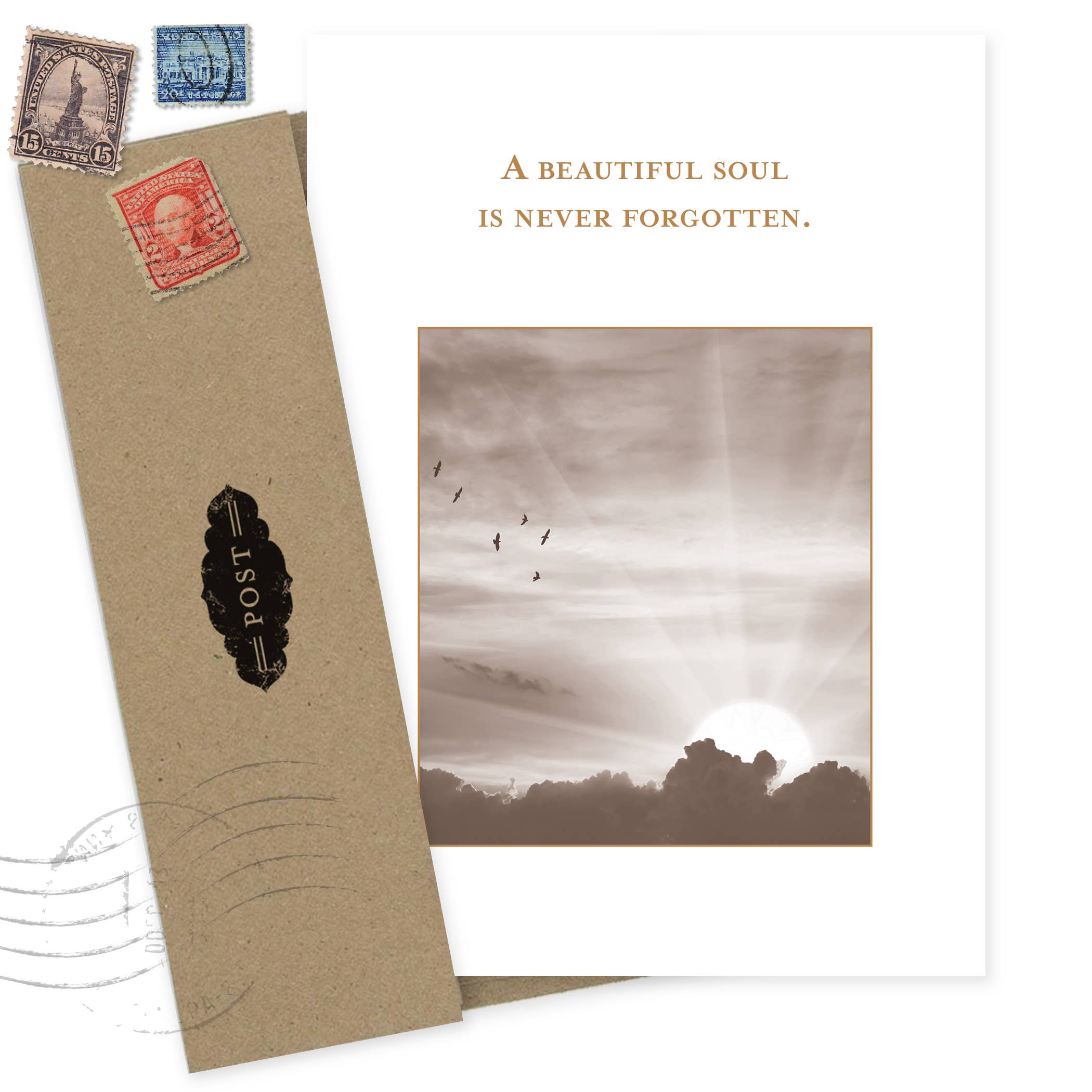 Shannon Martin Design - Wholesale Sympathy Card - Beautiful Soul Sympathy Card2