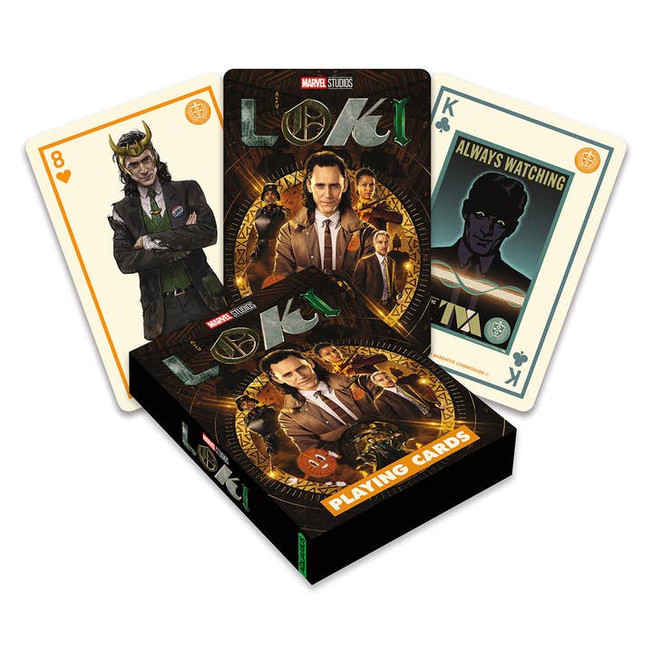William Valentine Collection - Wholesale Playing cards - Marvel Loki Playing Cards