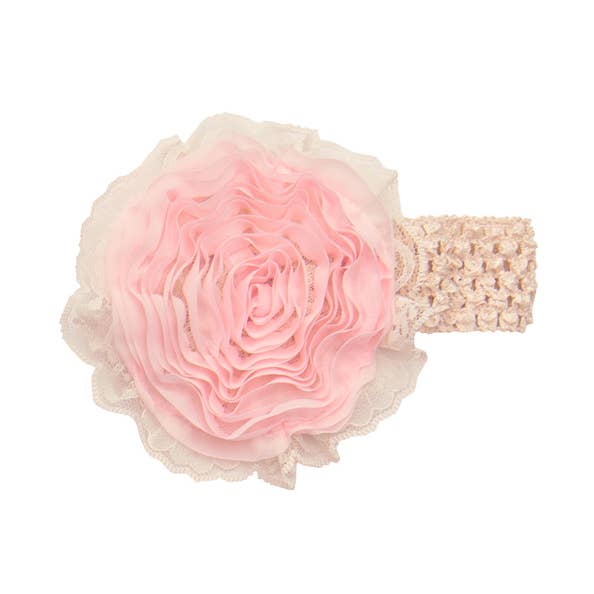 Haute Baby Pink Lullabye Headband for wholesale by Haute Baby