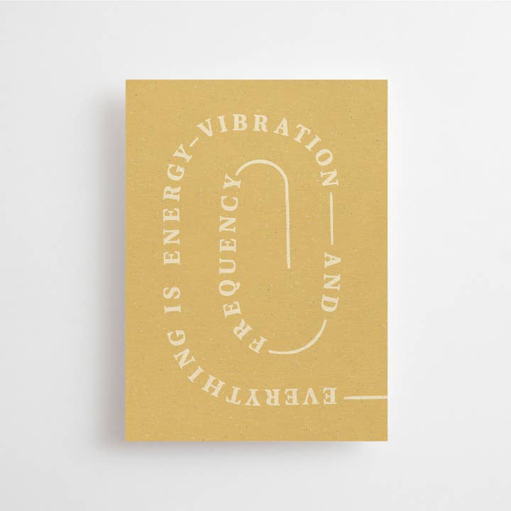 Anna Cosma - Wholesale Postcard - EVERYTHING IS ENERGY, VIBRATION & FREQUENCY - POSTCARD -