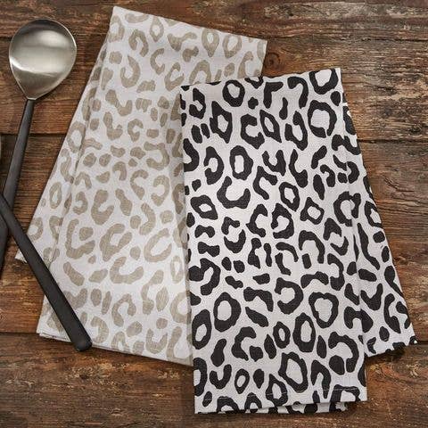 Safari Leopard Printed Towel - Natural for wholesale by Split P