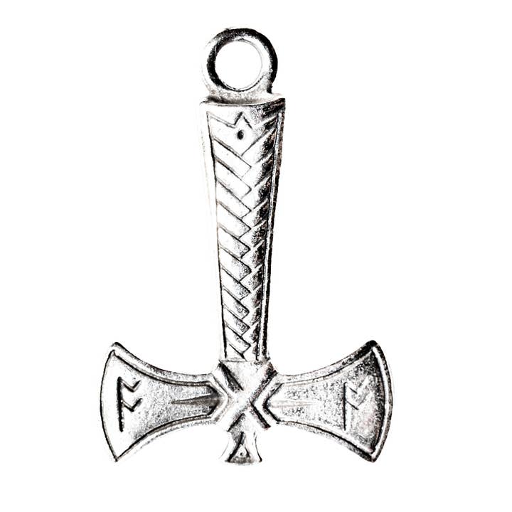 Hacha Vikinga - Colgante Amuleto del Tesoro de Valhalla Collar para venta al por mayor de Eastgate Resource