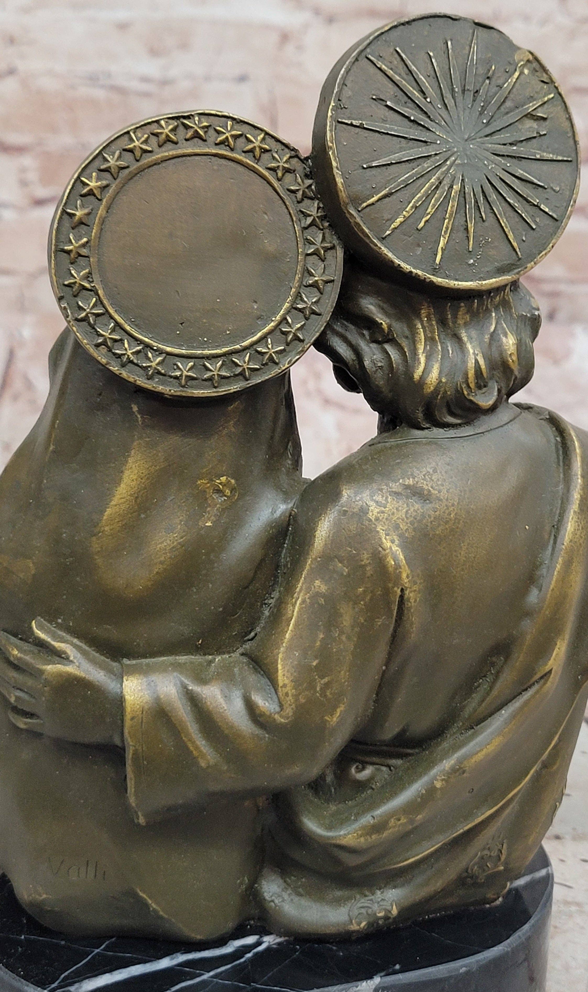 Bronzhaus - Wholesale Sculpture - Holy Family Bronze Statue – Jesus, Mary & Joseph Sculpture7