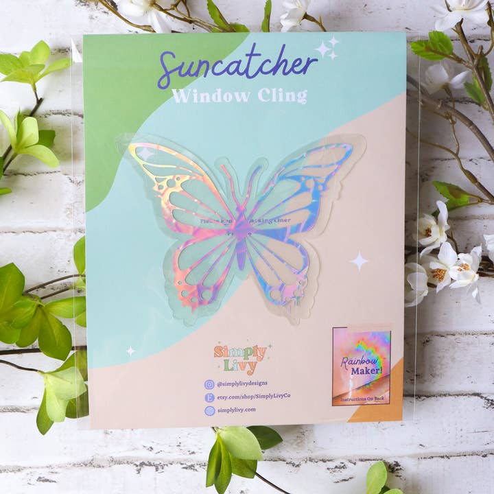 Simply Livy – Großhandel Sonnenfänger – Fensterschmuck „Butterfly Suncatcher“