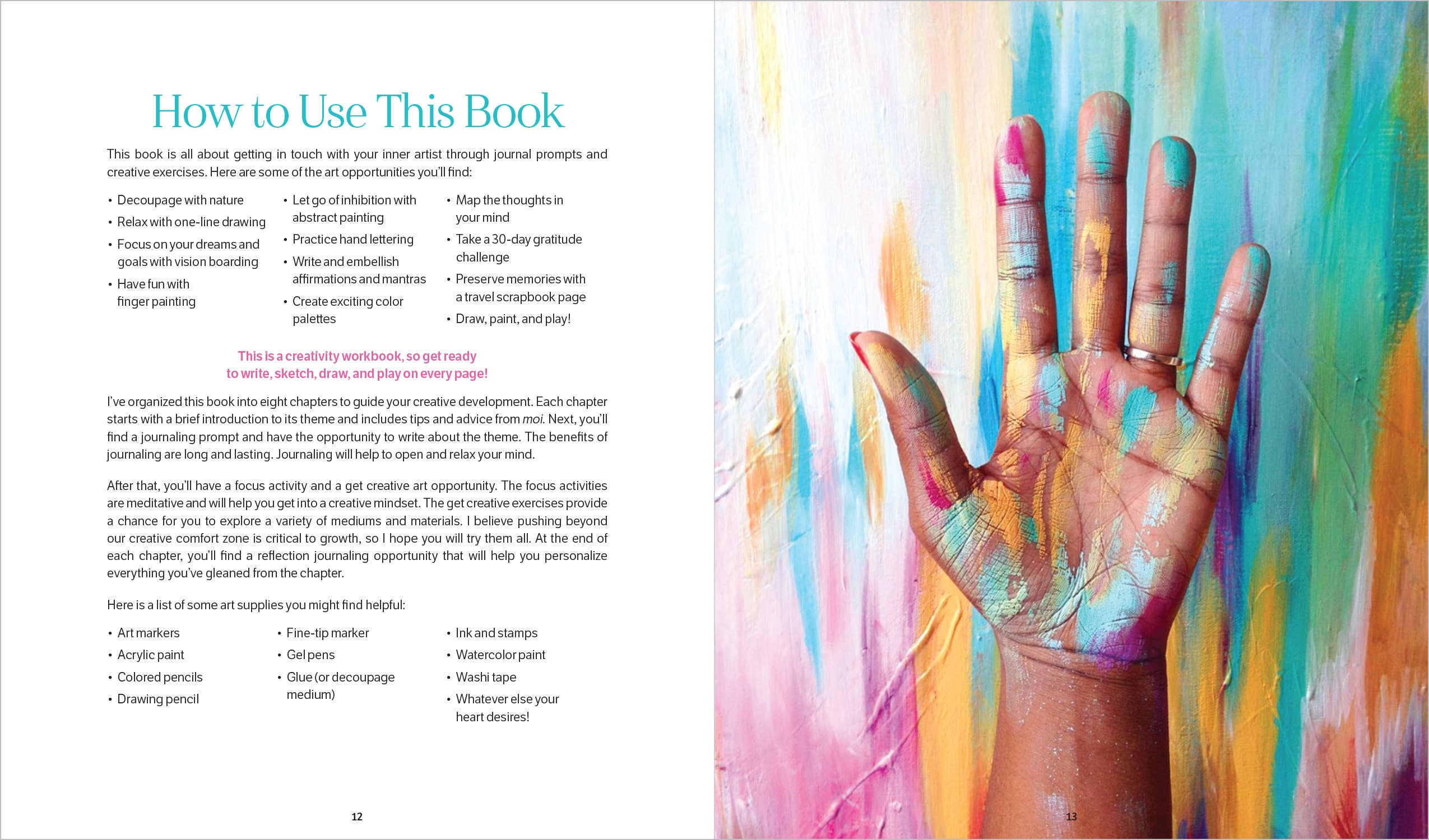 Better Day Books - Wholesale Arts & Entertainment - The Bright Book: A Creativity Workbook3