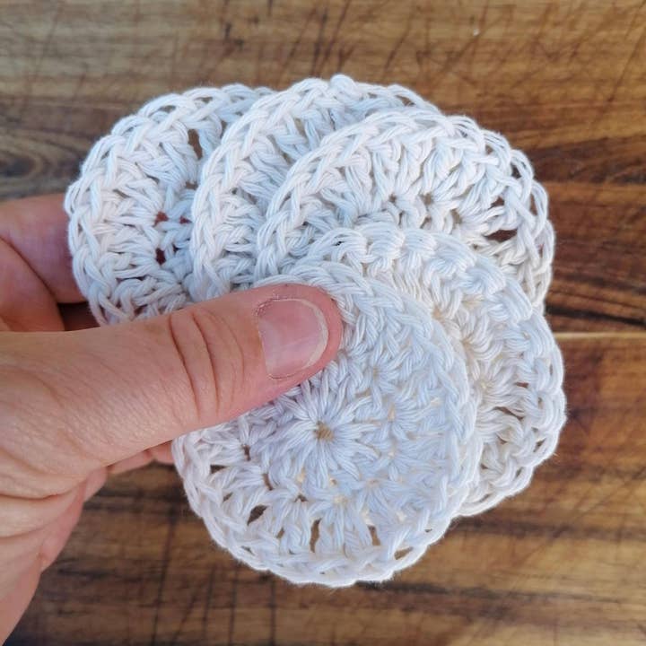 The Soap Shack – wholesale Cotton pad – Reusable - 100% Cotton - Face Cleansing Pads