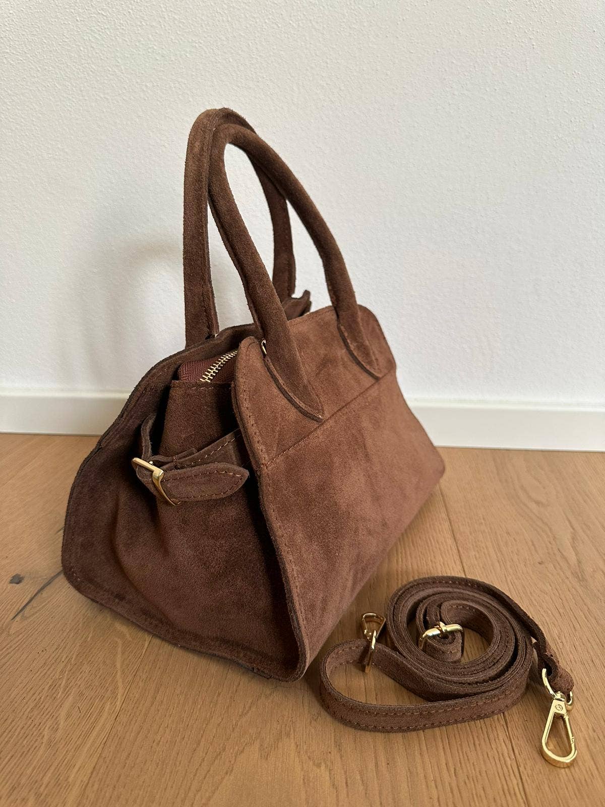 Zhade - Wholesale Top Handle Bag - Women's - MEGAN SMALL - suede4