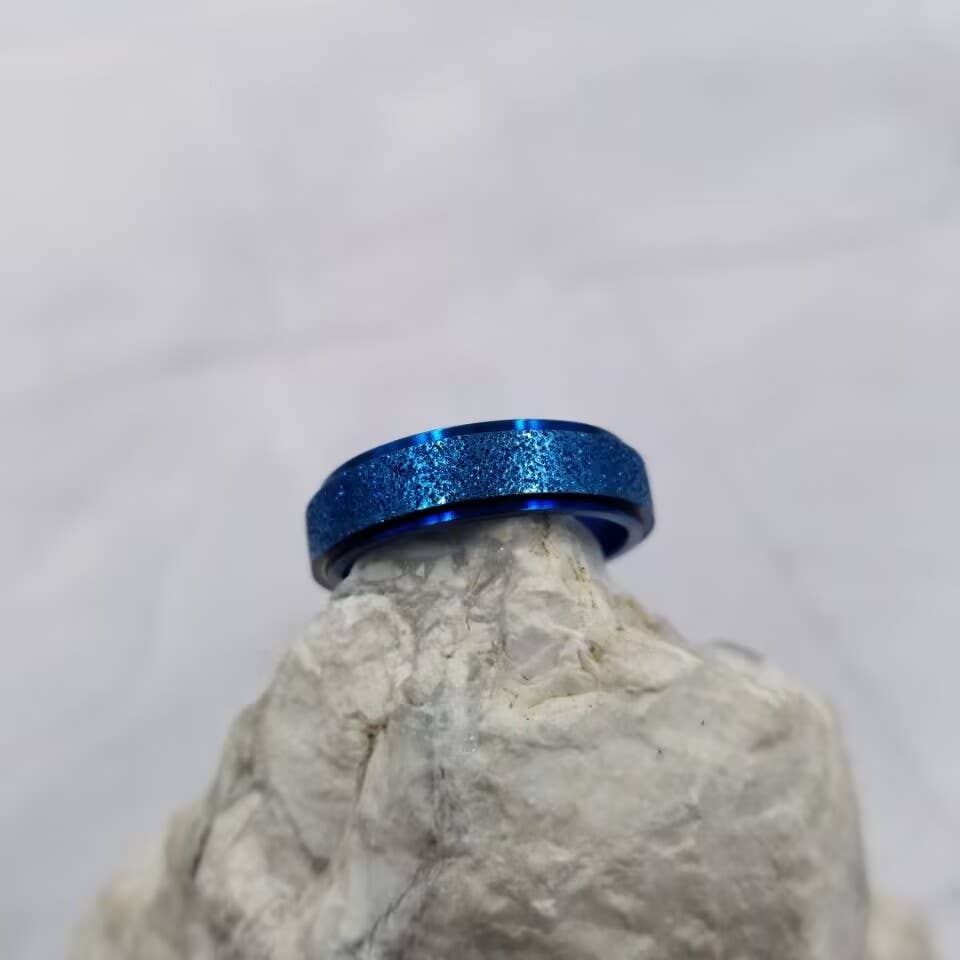 The Pretty Jewellery - Wholesale Band/Stacked Ring - Stainless Steel Anxiety Spinner Rings - Sizes 6 - 130