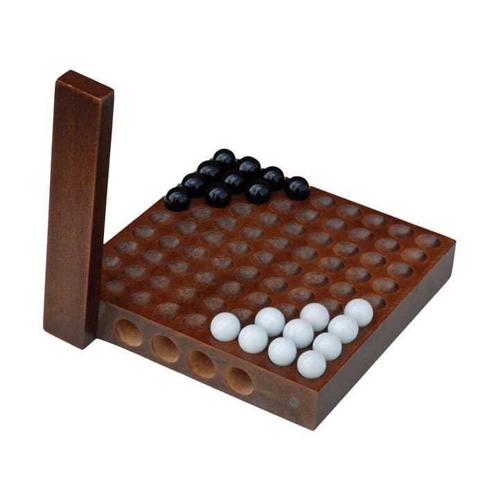 Wood Expressions - Wholesale Board Game - WE Games Classic Chinese Checkers - 5 Inch Travel Size0