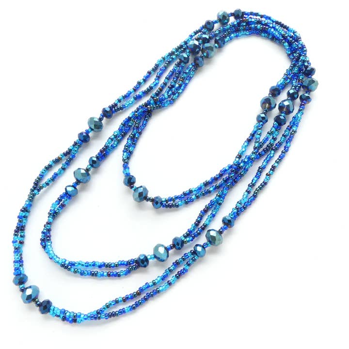 DIAMANTI DESIGNS - Wholesale Beaded/Pearl Necklace - Zelda Necklace - Assorted Colors6