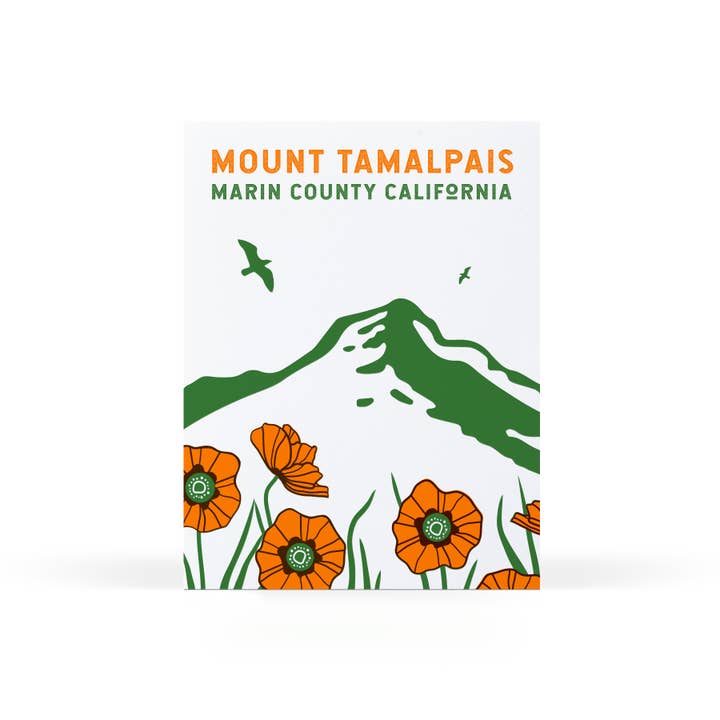 Sweet Bippy Press - Wholesale Everyday Greeting Card - Mount Tam Greeting Card