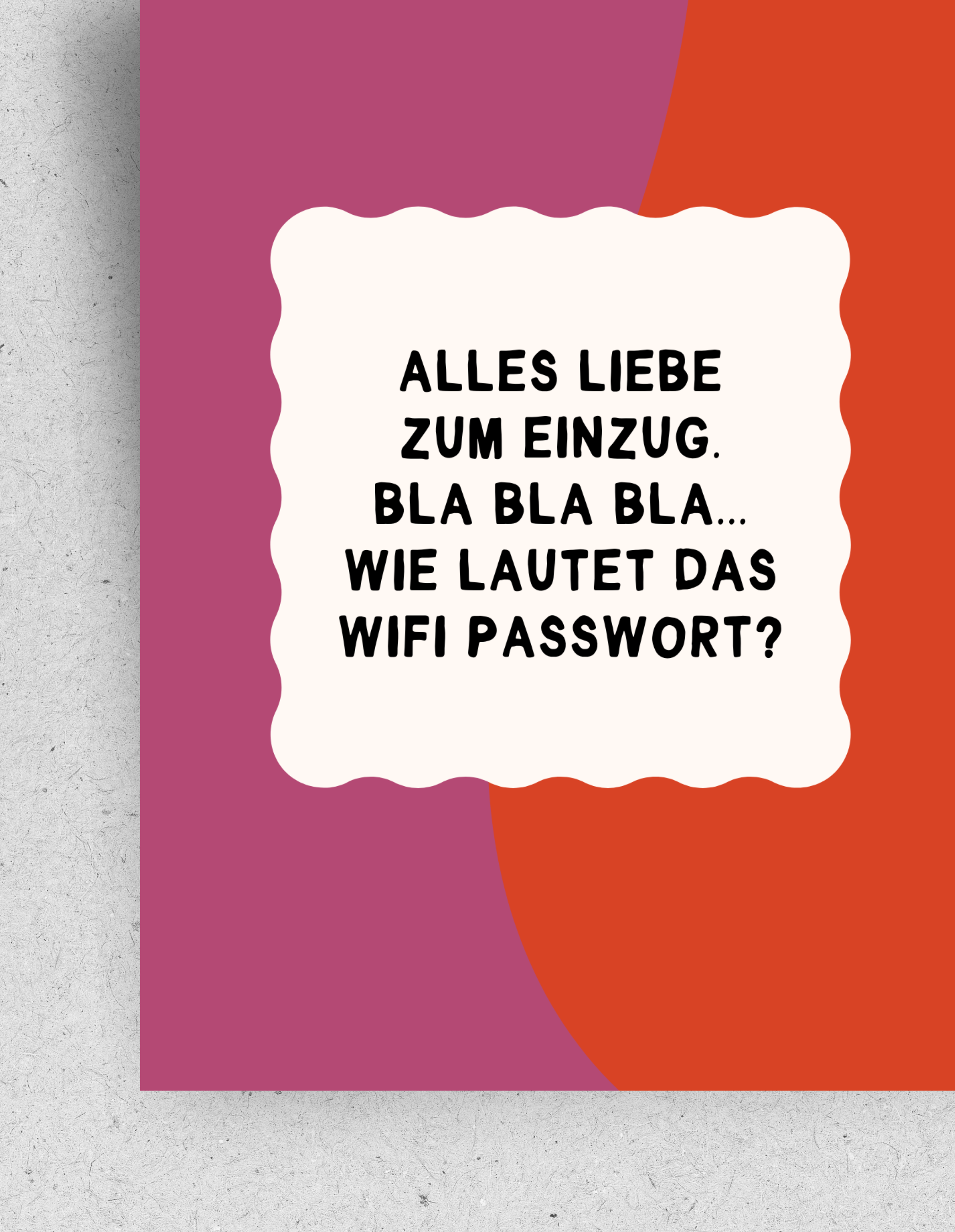 PINLIN® - Wholesale Postcard - Postcard "Moving In" | Recycled Paper1