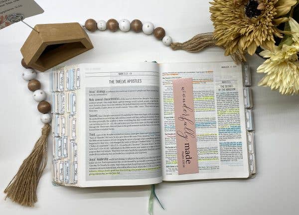Dear Bold Believer - Wholesale Bookmark - Who God says you are Bible Verse Bookmarks4