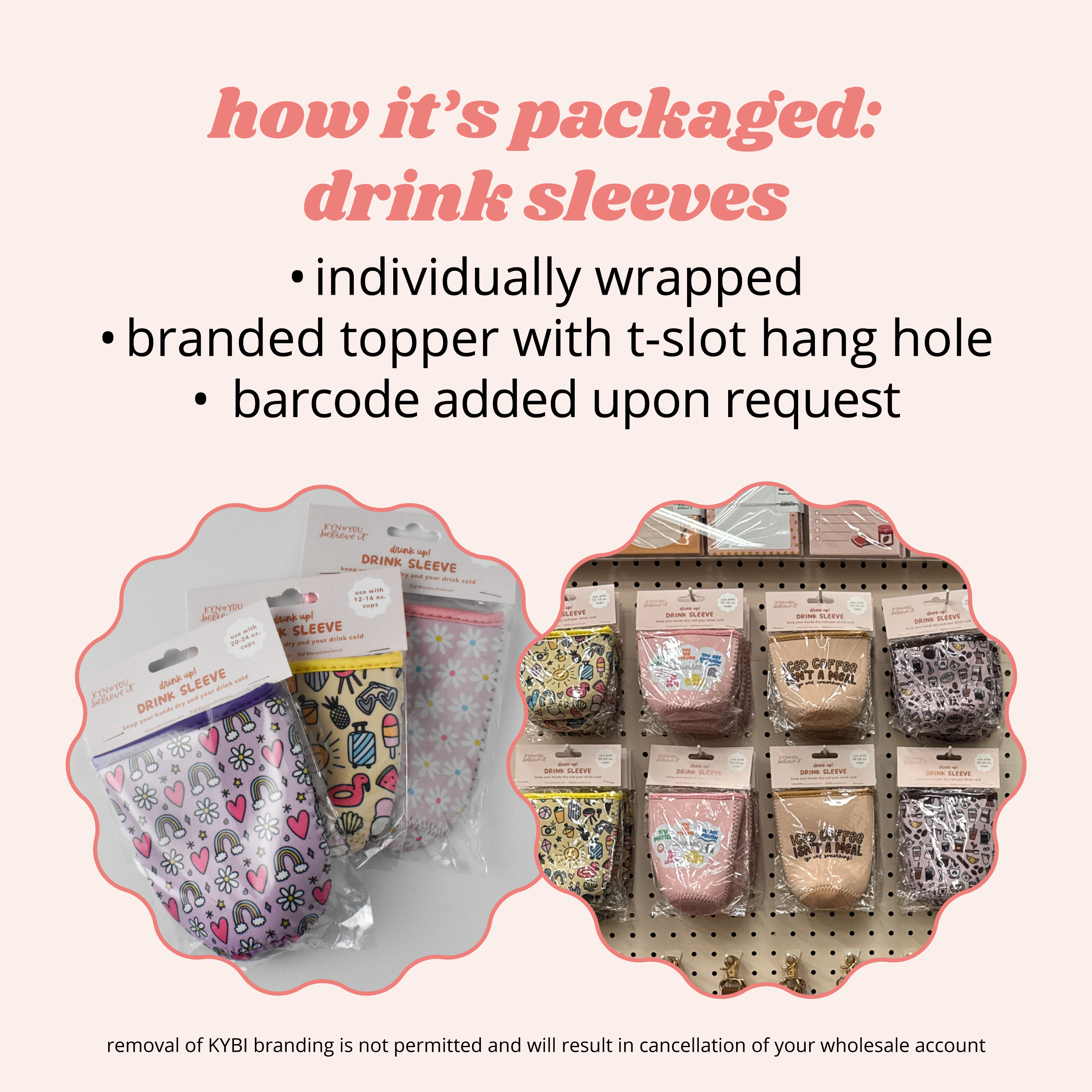 Kyn You Believe It - Wholesale Drink Huggers & Koozies - Iced Coffee Isn't A Meal Drink Sleeve1