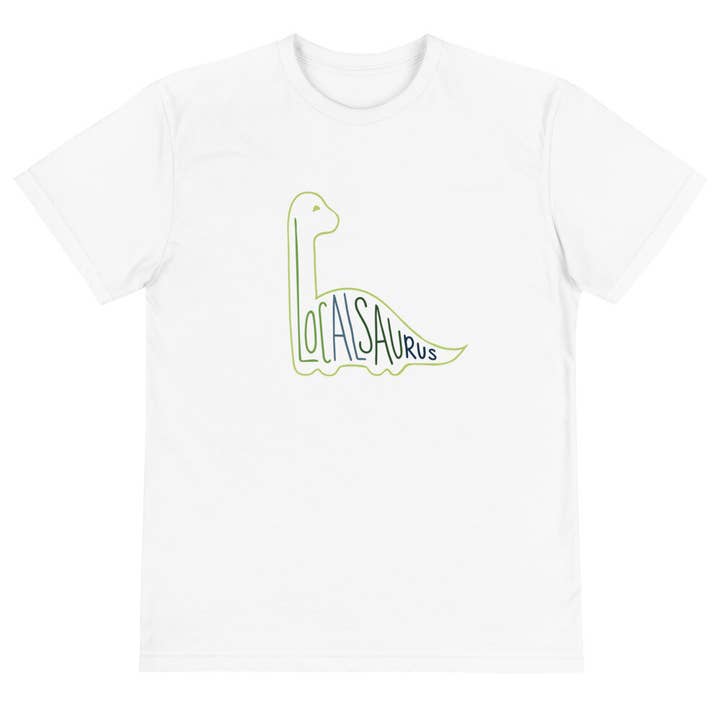 Sustainable T-Shirt for wholesale by Localsaurus