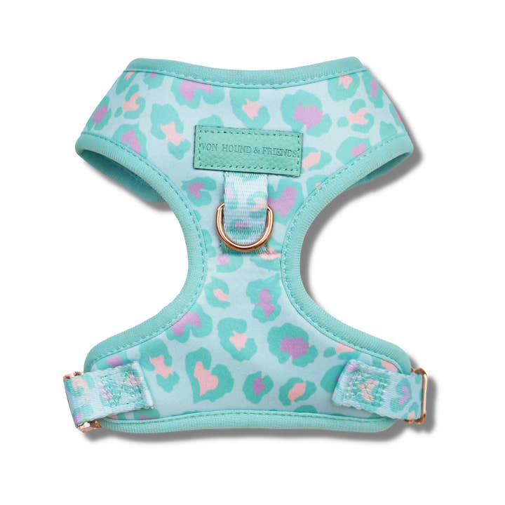 Blue Crush Adjustable Dog Harness for wholesale by Von Hound And Friends