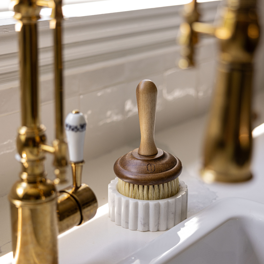 Luxe B Co - Wholesale Bath Soap Dish - White Marble Fluted Soap Dish3